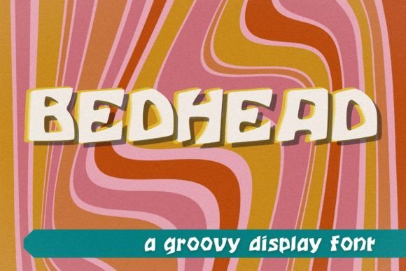 Bedhead Font: Playful Display Type for Handmade Labels & Printables