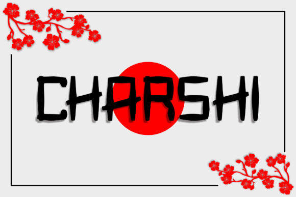 Charshi: A Modern Display Font for Digital Branding