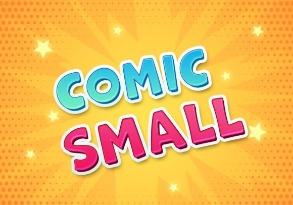 Comic Small Font: A Maker’s Bold Pop-Art Typeface