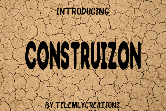 Construizon: A Playful Display Font That Lifts Branding With Charm