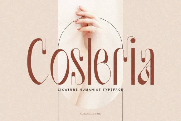 Costeria: A Humanist Display Font That Makes Your Campaign Stand Out