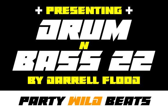 Drum N Bass 22: A Bold Display Font for Crafters & Sellers