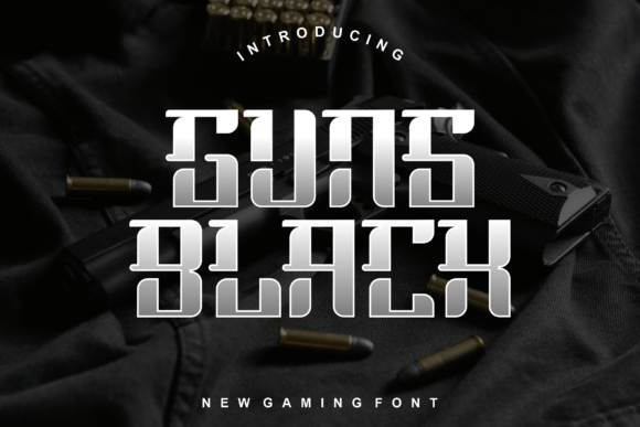 Guns Black: A Display Font That Commands Attention