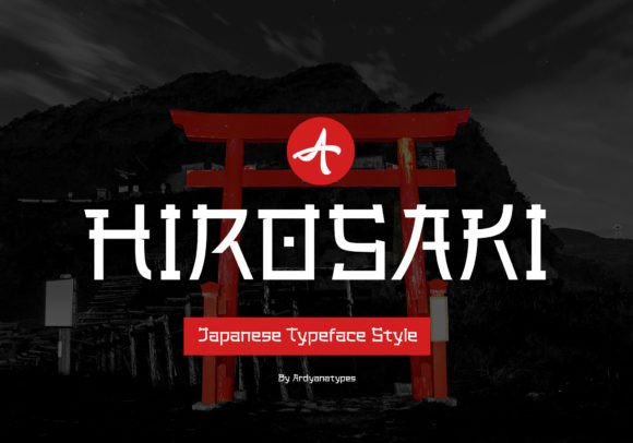 Hirosaki: A Japanese Display Font That Anchors Campaign Visuals