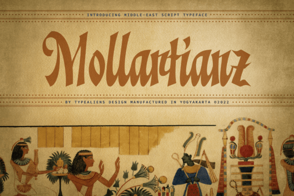 Mollartianz: A Vintage Display Font That Feels Fresh on the Web