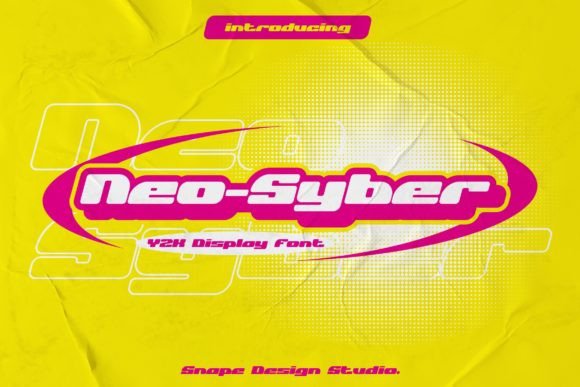 Neo Syber: A Futuristic Display Font That Elevates Digital Branding