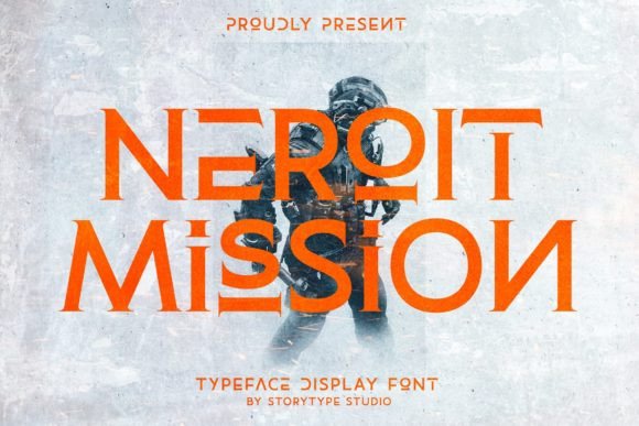 Neroit Mission: A Display Font for Editorial Elegance