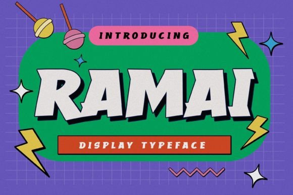 Ramai: A Handmade Display Typeface That Feels Human