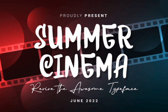 Summer Cinema: A Display Font That Feels Like a Thoughtful Pause